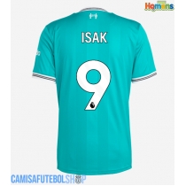 Camisa de time de futebol Liverpool Alexander Isak #9 Replicas 3º Equipamento 2025-26 Manga Curta